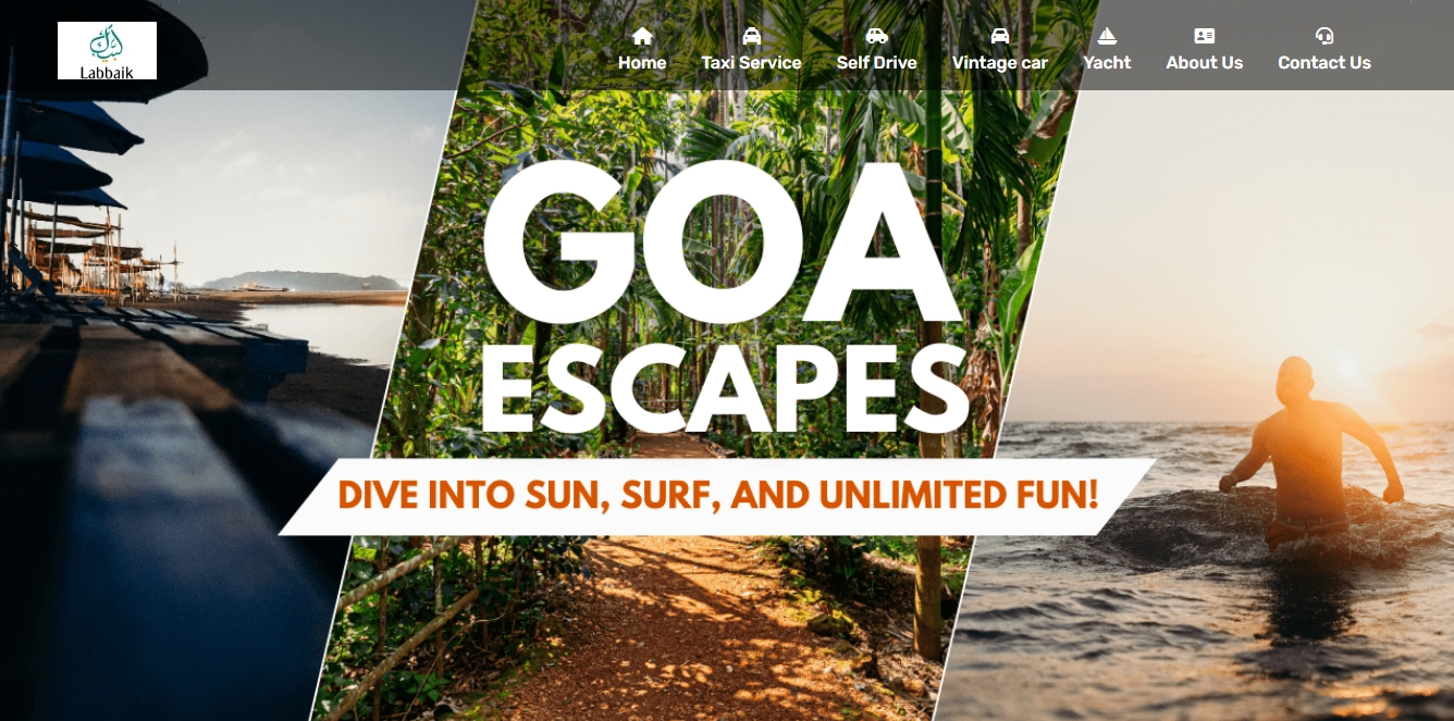 Website portfolio project – goatour24.com